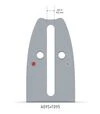 Шина OREGON 14"/35 см, 3/8'', 1,3 мм (140SDEA095) - 3