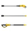 Секатор аккумуляторный DeWALT DCMPP569N, XR Li-lon 18 В, телескопическая штанга 3 м, без АКБ и ЗП - 3