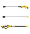 Секатор акумуляторний DeWALT DCMPP569P1, XR Li-lon 18 В, 5 А*год, телескопічна штанга 3 м - 4