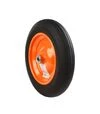 Колесо для тачки Flora бескамерное резиновое 14&quot;, 3,50-8, 330×60мм ось Ø16мм длина 90мм (5058614) - 2