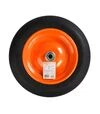 Колесо для тачки Flora бескамерное резиновое 14&quot;, 3,50-8, 330×60мм ось Ø16мм длина 90мм (5058614) - 6