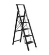 Стрем&#039;янка алюмінієва Flora Loft, 5 сходинок, 1,73м (5036334) - 7