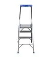 Стрем&#039;янка алюмінієва Flora, 3 сходинки, 1,17м (5036614) - 4
