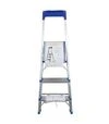 Стрем&#039;янка алюмінієва Flora, 3 сходинки, 1,17м (5036614) - 9