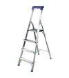 Стрем&#039;янка алюмінієва Flora, 4 сходинки, 1,38м (5036624) - 1