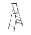 Стрем&#039;янка алюмінієва Flora, 4 сходинки, 1,38м (5036624) - 5