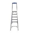 Стремянка алюминиевая Flora, 5 ступенек, 1,59м (5036634) - 4