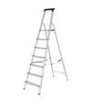 Стремянка алюминиевая Flora, 7 ступенек, 2,01м (5036654) - 1