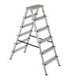 Стремянка двухсторонняя ELKOP DHR406, 1,41 м, 6 ступеней - 1