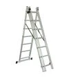 Лестница раскладная Flora универсальная, 7 ступенек, 4,25м (5032314) - 4