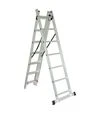 Лестница раскладная Flora универсальная, 7 ступенек, 4,25м (5032314) - 8