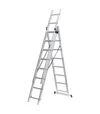 Лестница раскладная Flora универсальная, 8 ступеней, 5,09м (5032324) - 1