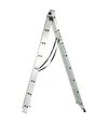 Лестница раскладная Flora универсальная, 8 ступеней, 5,09м (5032324) - 3