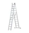 Драбина розкладна Flora універсальна, 12 сходинок, 7,89м (5032374) - 2