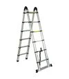 Лестница телескопическая Flora универсальная, 12 ступеней, 3,8м (5033414) - 10