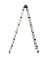 Лестница телескопическая Flora универсальная, 12 ступеней, 3,8м (5033414) - 5