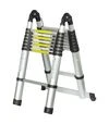Лестница телескопическая Flora универсальная, 16 ступеней, 5,0м (5033434) - 14