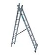 Лестница раскладная ELKOP двухсекционная 2,16-3,47 м (VHR Т 2*8) - 3