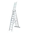 Лестница раскладная ELKOP трехсекционная 2,7-6,1 м (VHR H 3*10) - 1