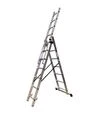Лестница раскладная GTM KME307 трехсекционная 1,9-4,07 м - 1