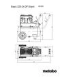 Компрессор Metabo Basic 220-24 OF Silent, 110 л/мин (601593000) - 6