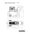 Компрессор Metabo Basic 270-50 OF Silient, 130 л/мин (601594000) - 6