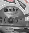 Дисковая (циркулярная) пила HECHT 1620, 1800 Вт - 15