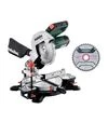 Пила торцовочная Metabo KS 216 M + дополнительный диск (610216900) - 1