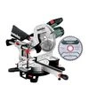 Пила торцовочная Metabo KGS 254 M, с функцией протяжки + дополнительный диск (613254900) - 1