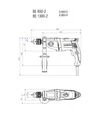 Дриль Metabo BEV 1300-2, 1300 Вт, ключовий патрон (600574000) - 2