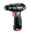 Дриль-шуруповерт ударний акумуляторний Metabo PowerMaxx SB BL, 12 В, кейс (601784500) - 1