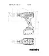 Дриль-шуруповерт ударний акумуляторний Metabo SB 18 LTX-3 BL Q I, 18 В, кейс (603185660) - 2
