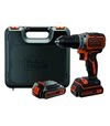 Дрель-шуруповерт аккумуляторный BLACK+DECKER BL186KB, 18 В, 1,5 Агод, в кейсе - 2