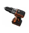 Дриль-шурупокрут ударний акумуляторний BLACK+DECKER BL188KB, 18 В, 1,5 Агод, в кейсі - 4