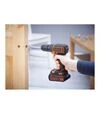 Дрель-шуруповерт аккумуляторный BLACK+DECKER BDCD18, 18 В, 1,5 Агод - 2