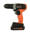 Дрель-шуруповерт аккумуляторный BLACK+DECKER BCD001C1, 18 В, 1,5 Агод - 2