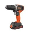 Дриль-шурупокрут ударний акумуляторний BLACK+DECKER BCD003C1, 18 В - 1