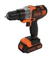 Шуруповерт многофункциональный аккумуляторный BLACK+DECKER MT218KB, безударный, 18 В, 1,5 А*ч - 2