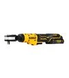 Трещоточный гайковерт угловой аккумуляторный DeWALT DCF503L1G, 12 В, 81 Нм, 3/8" - 2