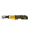 Трещоточный гайковерт угловой аккумуляторный DeWALT DCF503L1G, 12 В, 81 Нм, 3/8" - 3