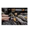 Трещоточный гайковерт угловой аккумуляторный DeWALT DCF503L1G, 12 В, 81 Нм, 3/8" - 5