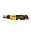 Трещоточный гайковерт угловой аккумуляторный DeWALT DCF504L1G,12 В, 54 Нм, 1/4" - 2