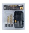 Набір сверл і біт Procraft DBS-18 (001812) - 2