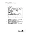 Электролобзик аккумуляторный Metabo STAB 18 LTX 150 BL, кейс, без АКБ и ЗУ (601503840) - 3