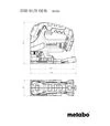 Электролобзик аккумуляторный Metabo STAB 18 LTX 150 BL, без АКБ и ЗУ (601503850) - 2
