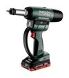 Заклепочный пистолет аккумуляторный Metabo NMP 18 LTX BL M10, 18 В, 2x4 А*Год, кейс (601788800) - 1