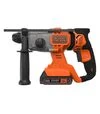 Перфоратор аккумуляторный BLACK+DECKER BCD900E2K, SDS-Plus, 18 В, в кейсе - 3