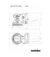 Шлифмашина эксцентриковая аккумуляторная Metabo SXA 18 LTX 125 BL, без АКБ и ЗУ (600146840) - 2