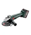 Кутова шліфмашина акумуляторна Metabo W 18 L 9-125 Quick, 2x5,2 А*Год, metaBOX (602249650) - 1