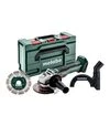 Кутова шліфмашина акумуляторна Metabo W 18 L BL 9-125 + алмазний диск, без АКБ та ЗП (691225000) - 1